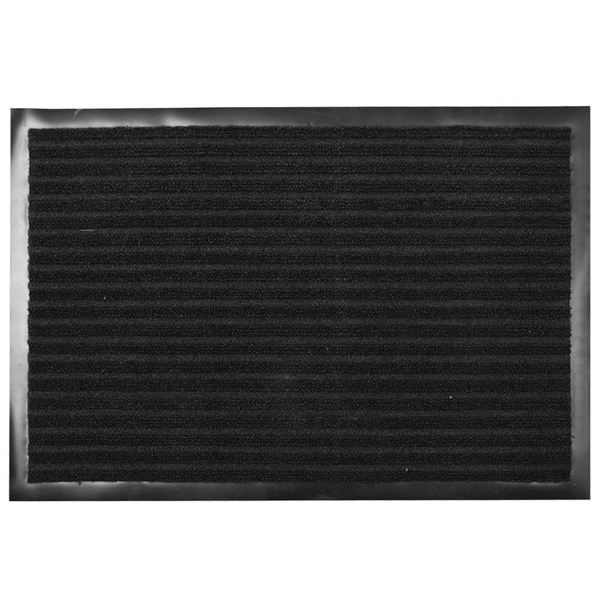 Коврик придверный Floor mat Комфорт XTL-1007 60х90 см прямоуг резина с коврол черный