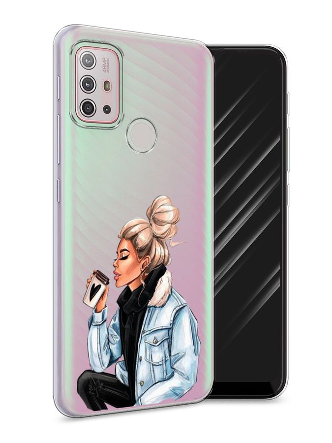 

Чехол Awog на Lenovo K13 Note / Леново K13 Note "Cute girl", Коричневый;бежевый, 112950-7