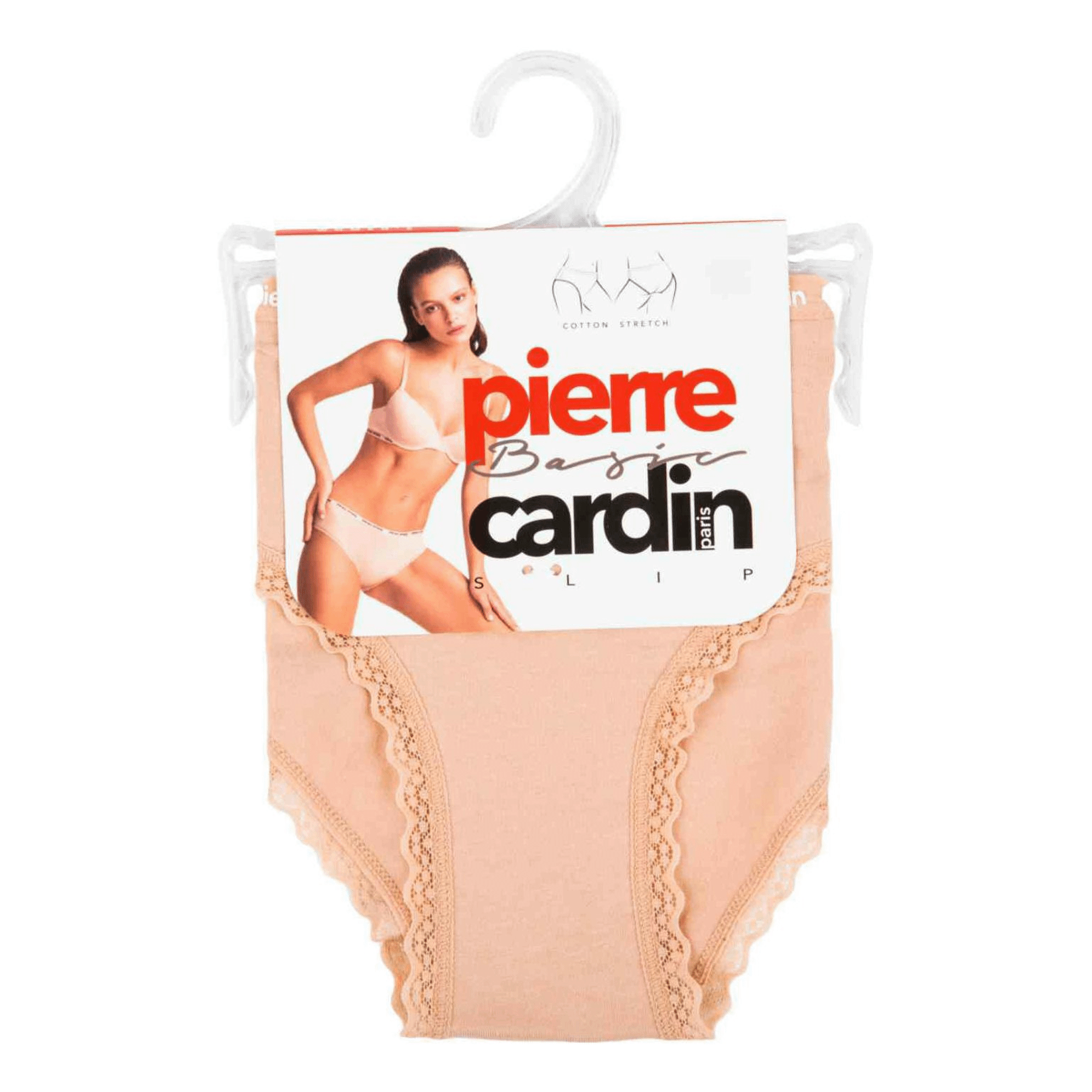 Трусы женские Pierre Cardin бежевые 46-48 610₽