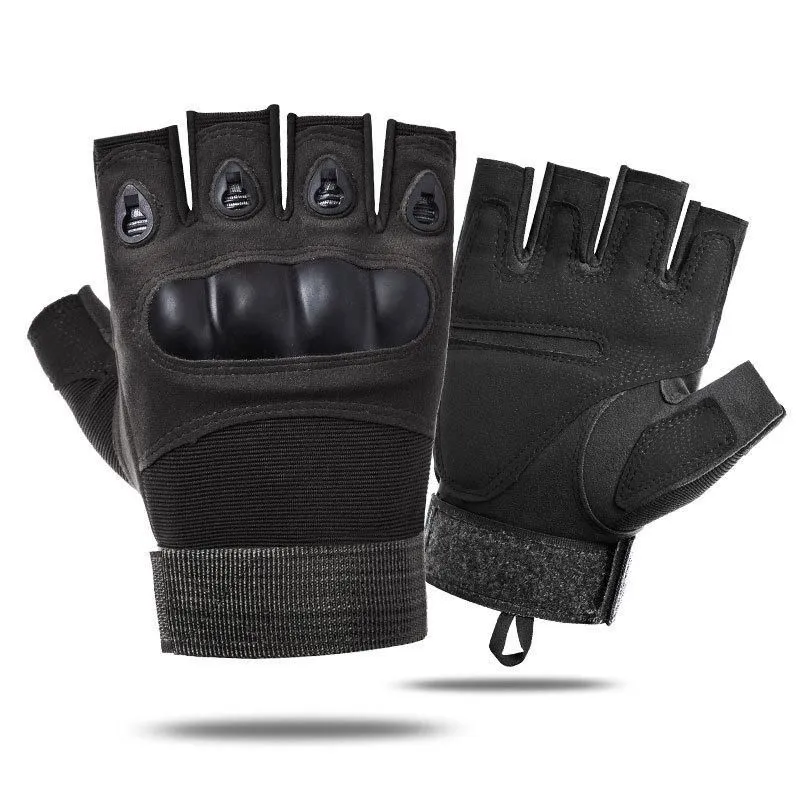 

Тактические перчатки без пальцев черный XL, T02