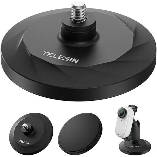 

Платформа Telesin MAG-005 для Insta360 Go3, Черный, MAG-005