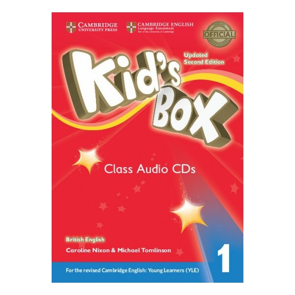 Книга Kid's Box UPDATED Second Edition 1 Class Audio CDs (4) (Лицензия)