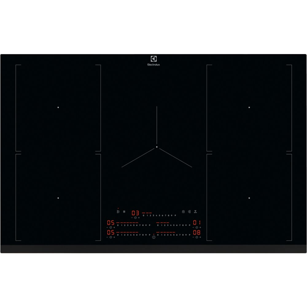 Встраиваемая варочная панель индукционная Electrolux EIV84550 черный индукционная варочная панель со встроенной вытяжкой smeg hobd482d