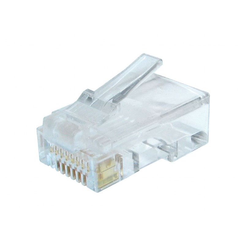 

Коннектор Gembird RJ-45 8P8C cat.6 LC-8P8C-002 100шт, Прозрачный, LC-8P8C-002