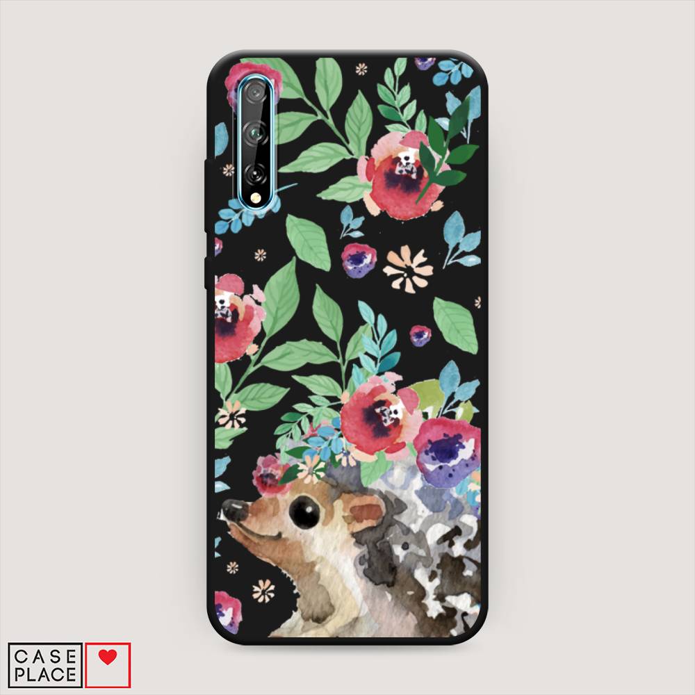 

Чехол Awog на Huawei Y8p "Ежик в цветах акварель", Розовый;зеленый;коричневый, 6103452-1