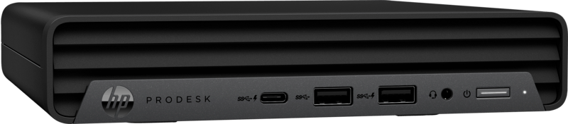 фото Системный блок hp prodesk 400 g6 black (2t7m8es)