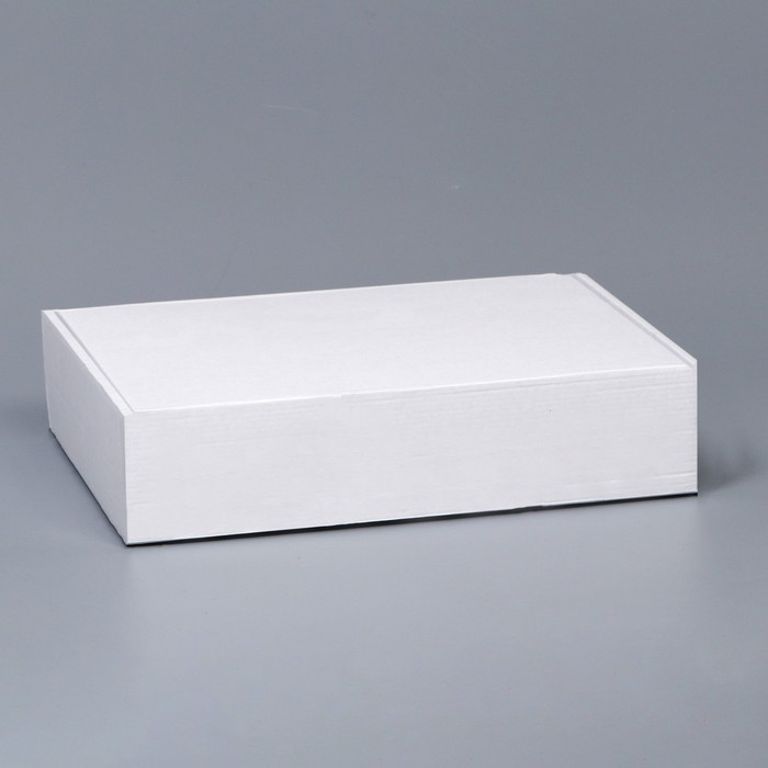 

Коробка самосборная, белая, 36,5 х 25,5 х 9 см, (5 шт.), Белый