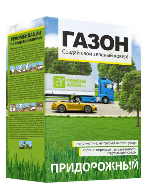 

Семена Газона Семена Алтая Придорожный, 1 кг.