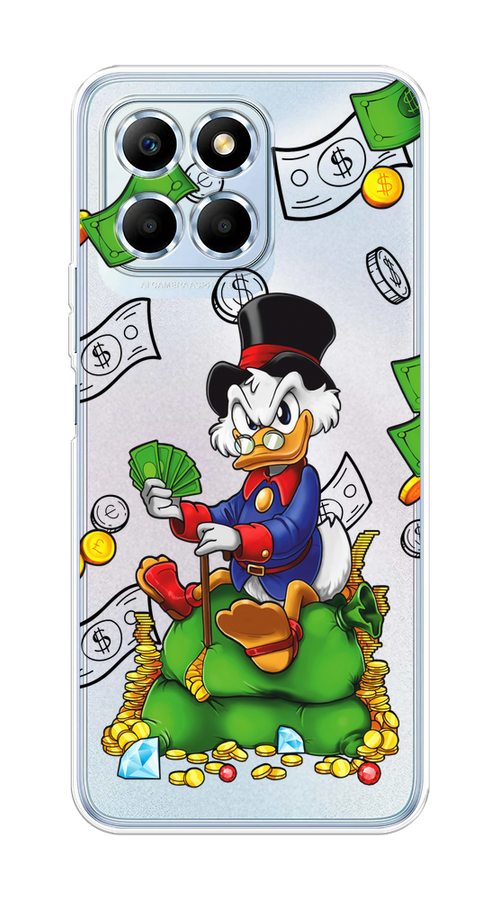 

Чехол на Huawei Honor X6/X6s "Scrooge Richness", Черный;синий;зеленый, 6109550-1