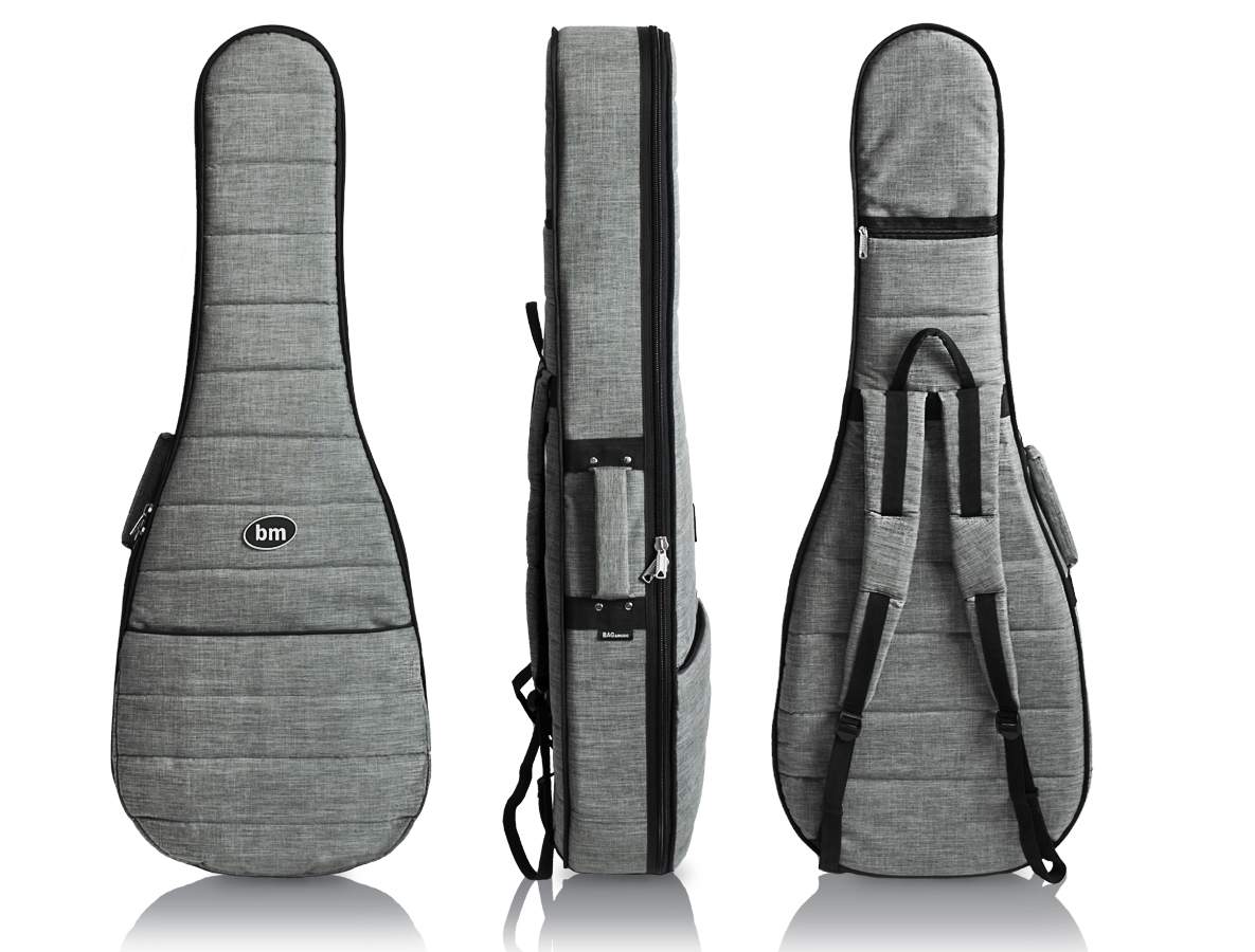 Чехол для акустической гитары Bagandmusic Acoustic Slim BM1115 полужесткий, платиновый