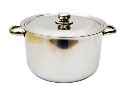 

Кастрюля Amet 1С2582-01741 10 л серебристый, 1С2582-01741