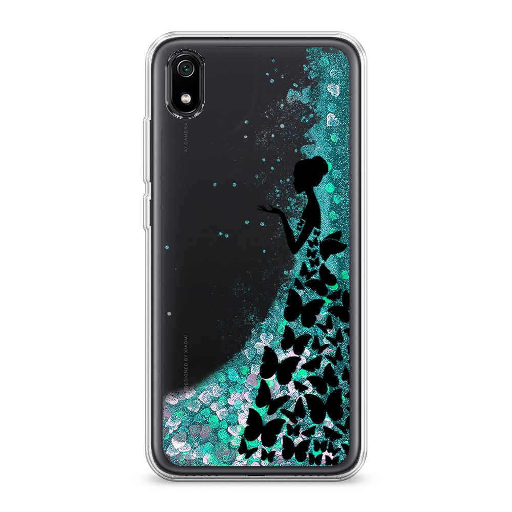 

Чехол Awog на Xiaomi Redmi 7A "Дама в бабочках", Разноцветный, 35495-1