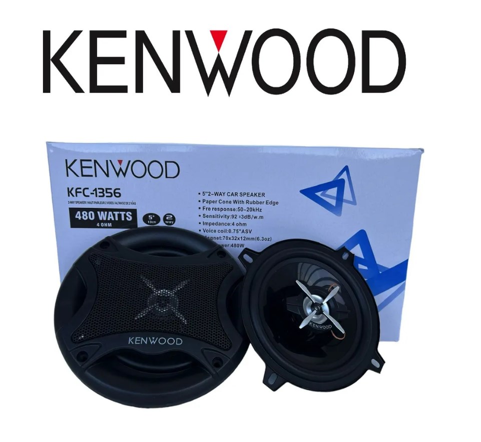 Автомобильные колонки KENWOOD KFC-1356 2222₽