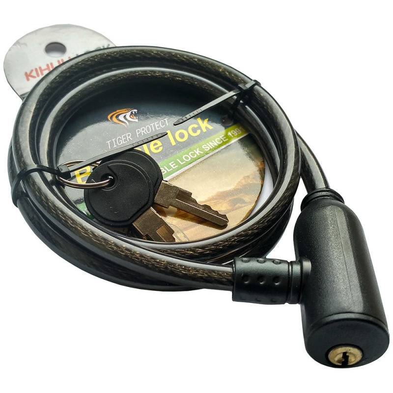 

M05284 Велозамок спиральный 10х800 мм. (VZS-10-80)