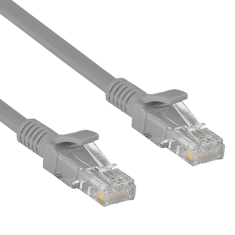 

Патч-корд EXEGATE RJ-45 - RJ-45 вилка-вилка 10м (EX169510RUS) серый