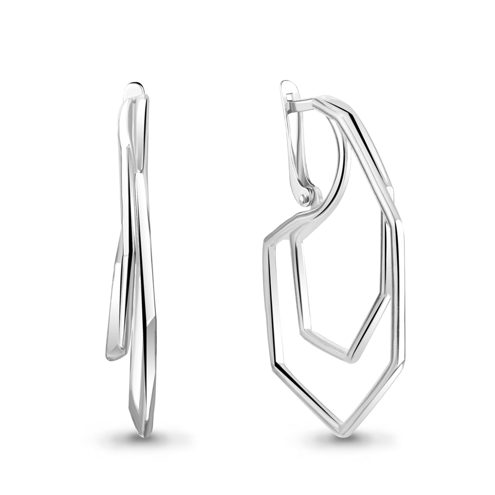 

Серьги из серебра Aquamarine 33933_925_р, 33933_925_р