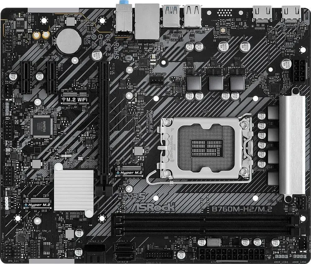 

Материнская плата ASROCK B760M-H2/M.2, B760M-H2/M.2