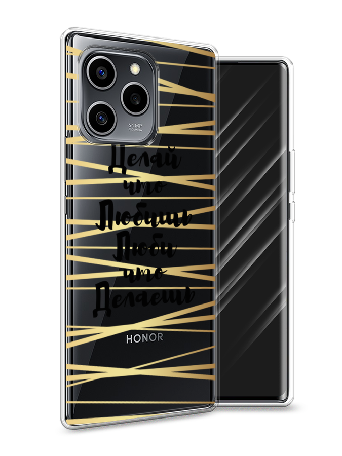 

Чехол Awog на Honor 60 SE "Делай что любишь", Разноцветный, 6108050-7