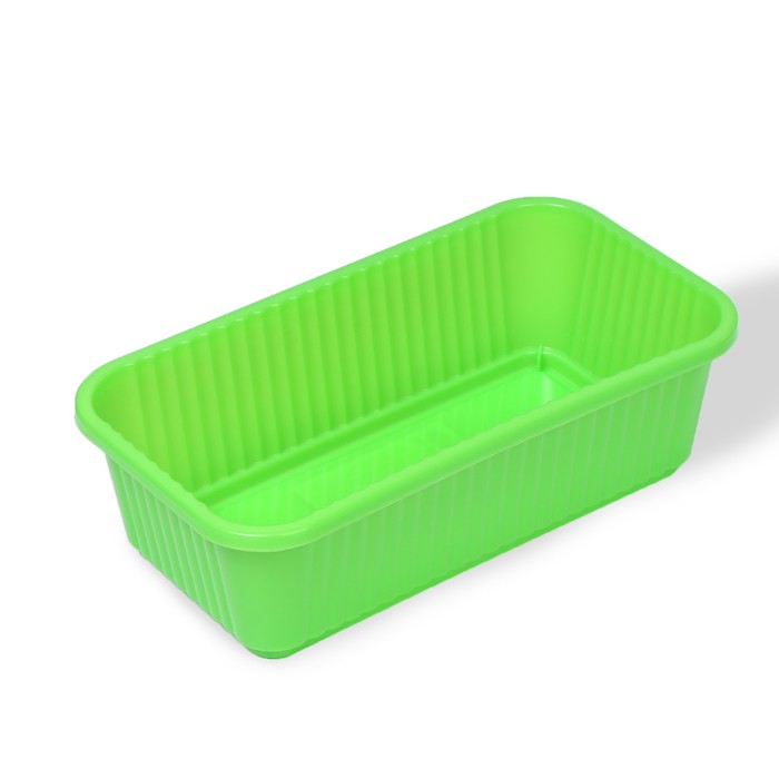 Ящик для рассады, 28.5 x 15.5 x 8.5 см, 2,5 л, зеленый, Greengo (2 шт.)