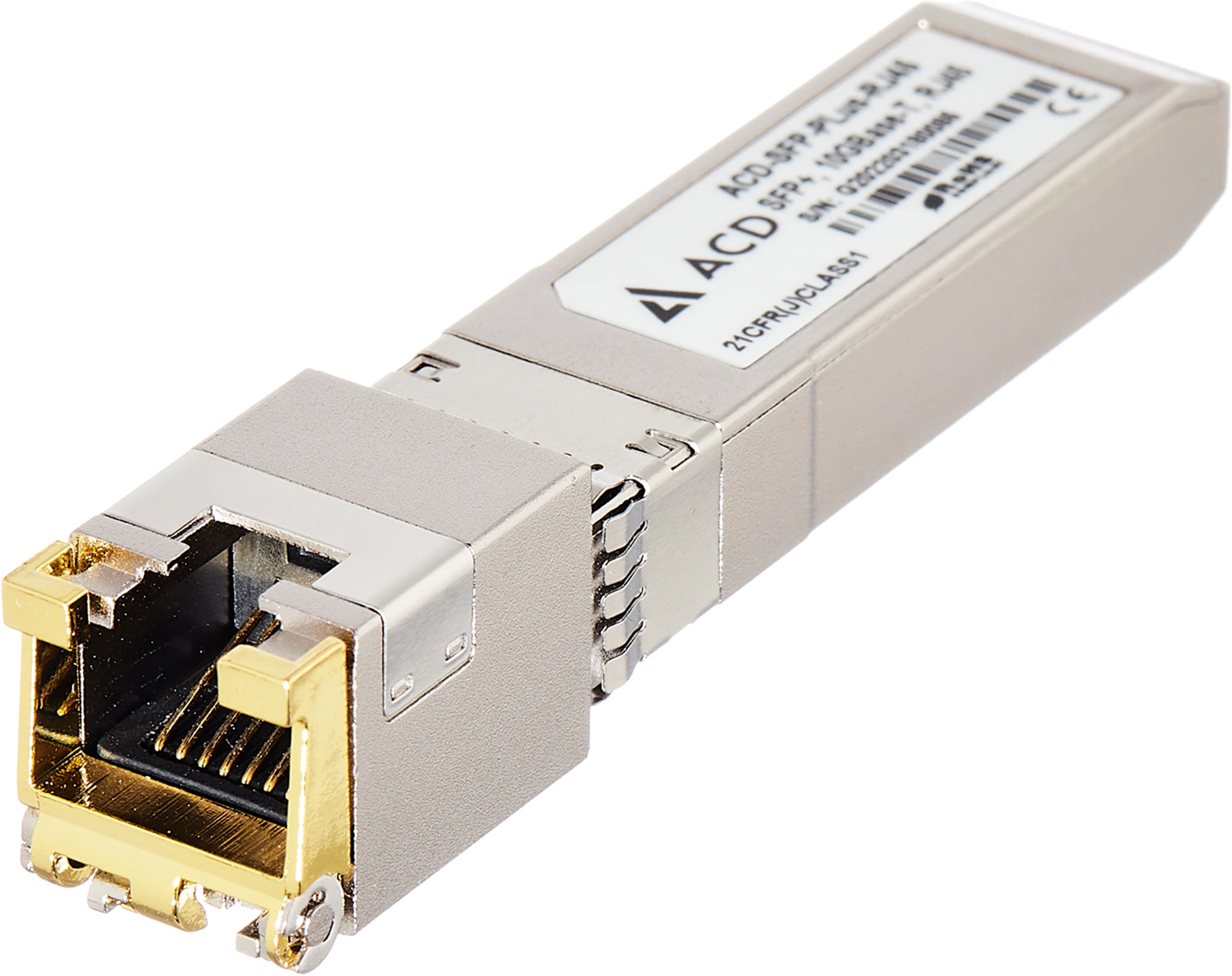 

ACD ACD-SFP-PLus-RJ45 SFP+, 10GBase-T, RJ45, Серебристый, ACD-SFP-PLus-RJ45 SFP+, 10GBase-T, RJ45