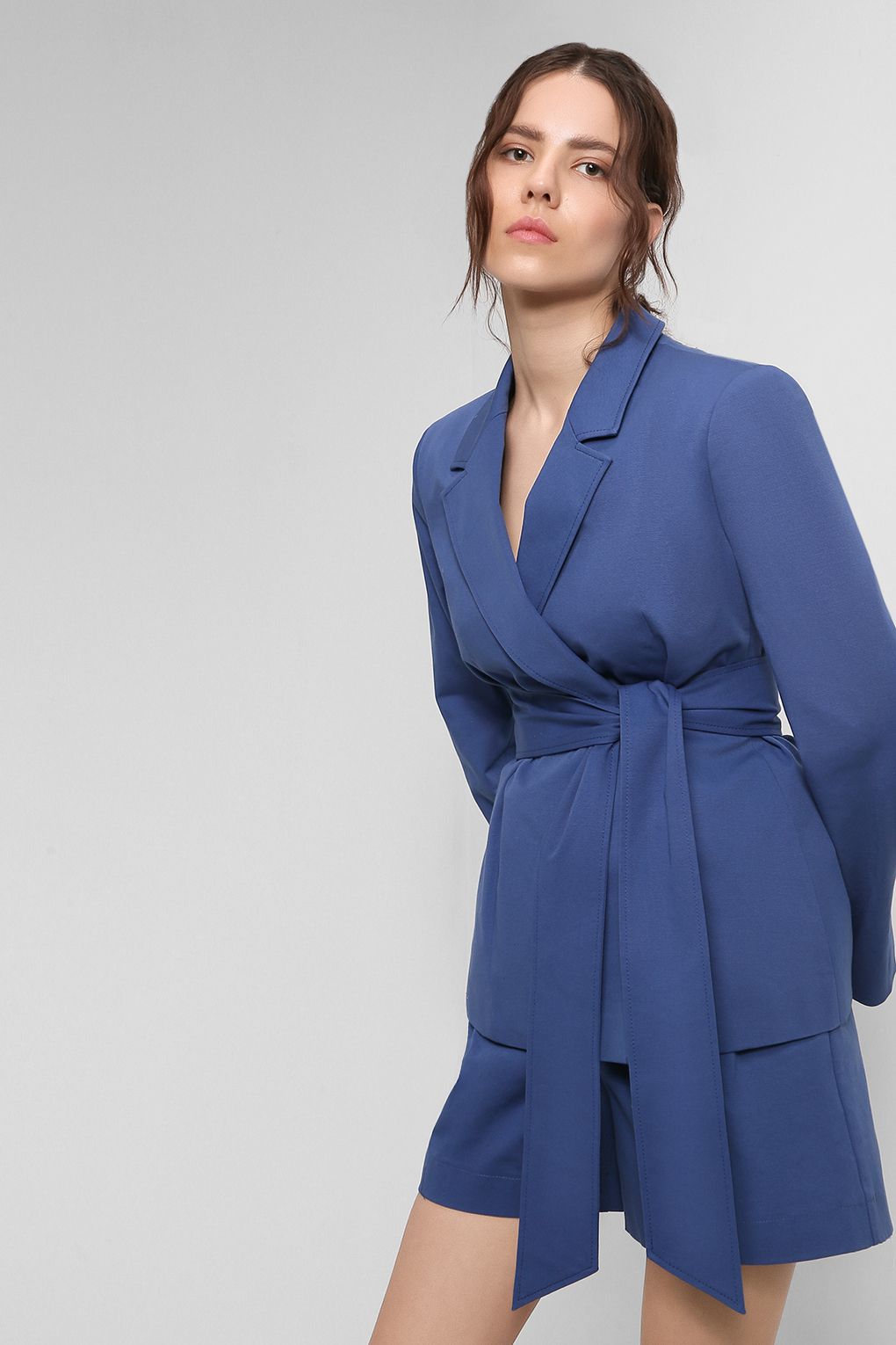 

Жакет женский SABRINA SCALA SS22034107-005 синий XS, SS22034107-005