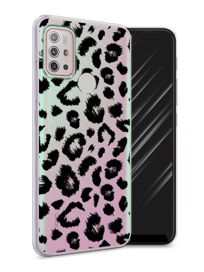 

Чехол Awog на Lenovo K13 Note / Леново K13 Note "Окрас леопарда фон", Черный, 112950-2