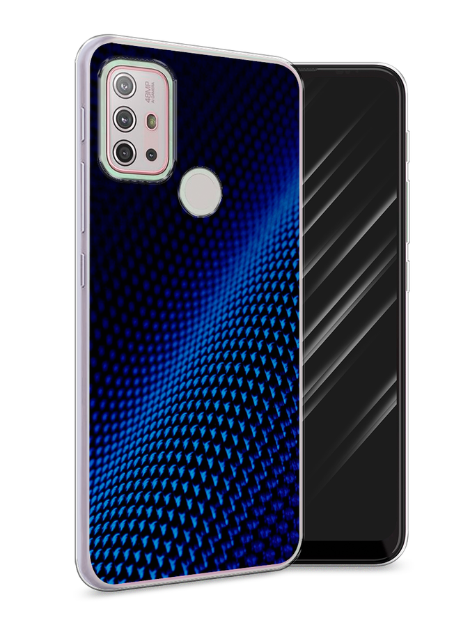 

Чехол Awog на Lenovo K13 Note / Леново K13 Note "Синий карбон", Черный;синий, 112950-3