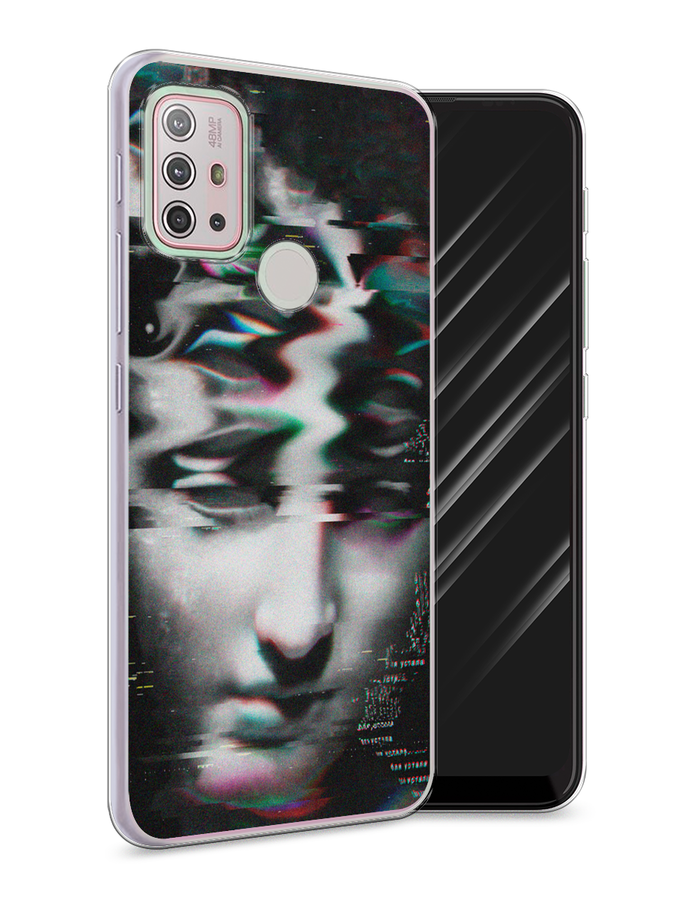 

Чехол Awog на Lenovo K13 Note / Леново K13 Note "Glitch Art", Серый, 112950-9