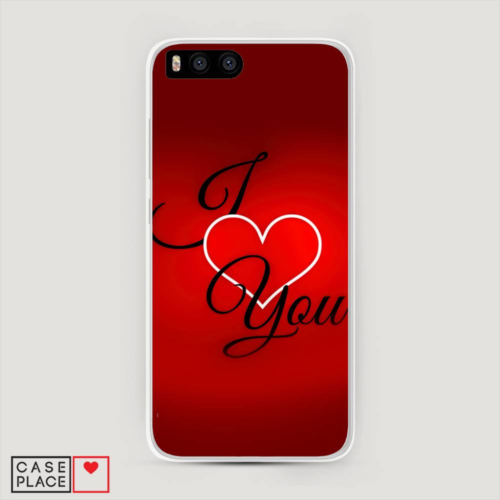 

Пластиковый чехол "I love you 3" на Xiaomi Mi6