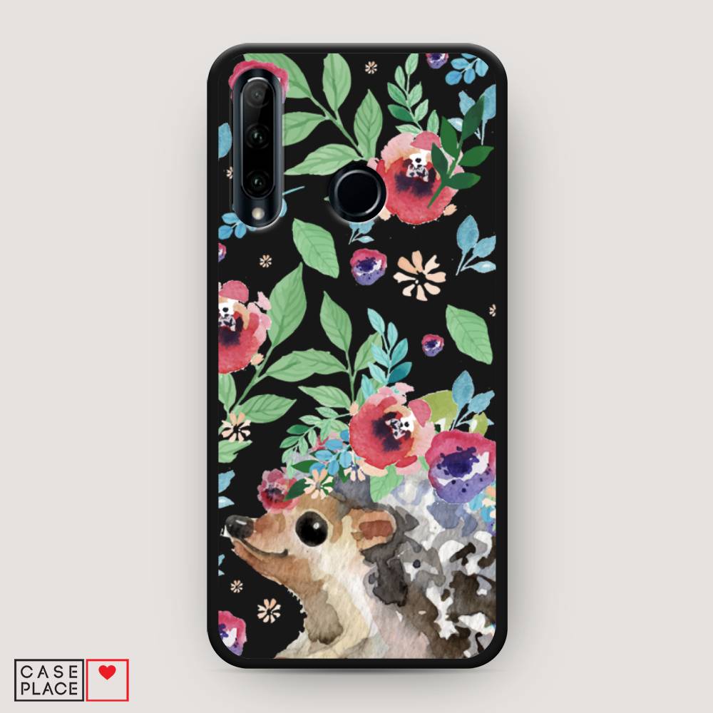 

Чехол Awog на Honor 10i "Ежик в цветах акварель", Розовый;зеленый;коричневый, 68852-1