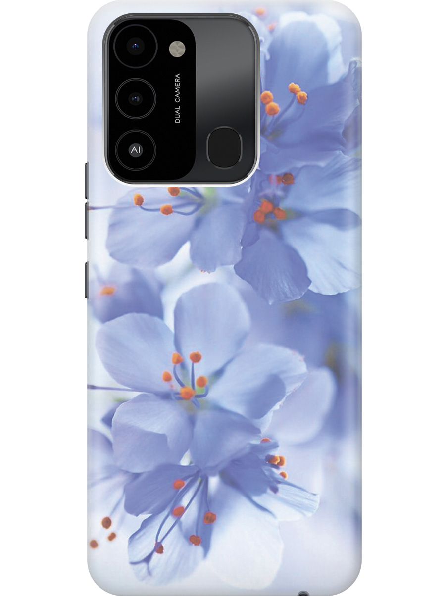 

Силиконовый чехол на Tecno Spark 8C "Лазурные орхидеи", Голубой;фиолетовый;серый, 20001472