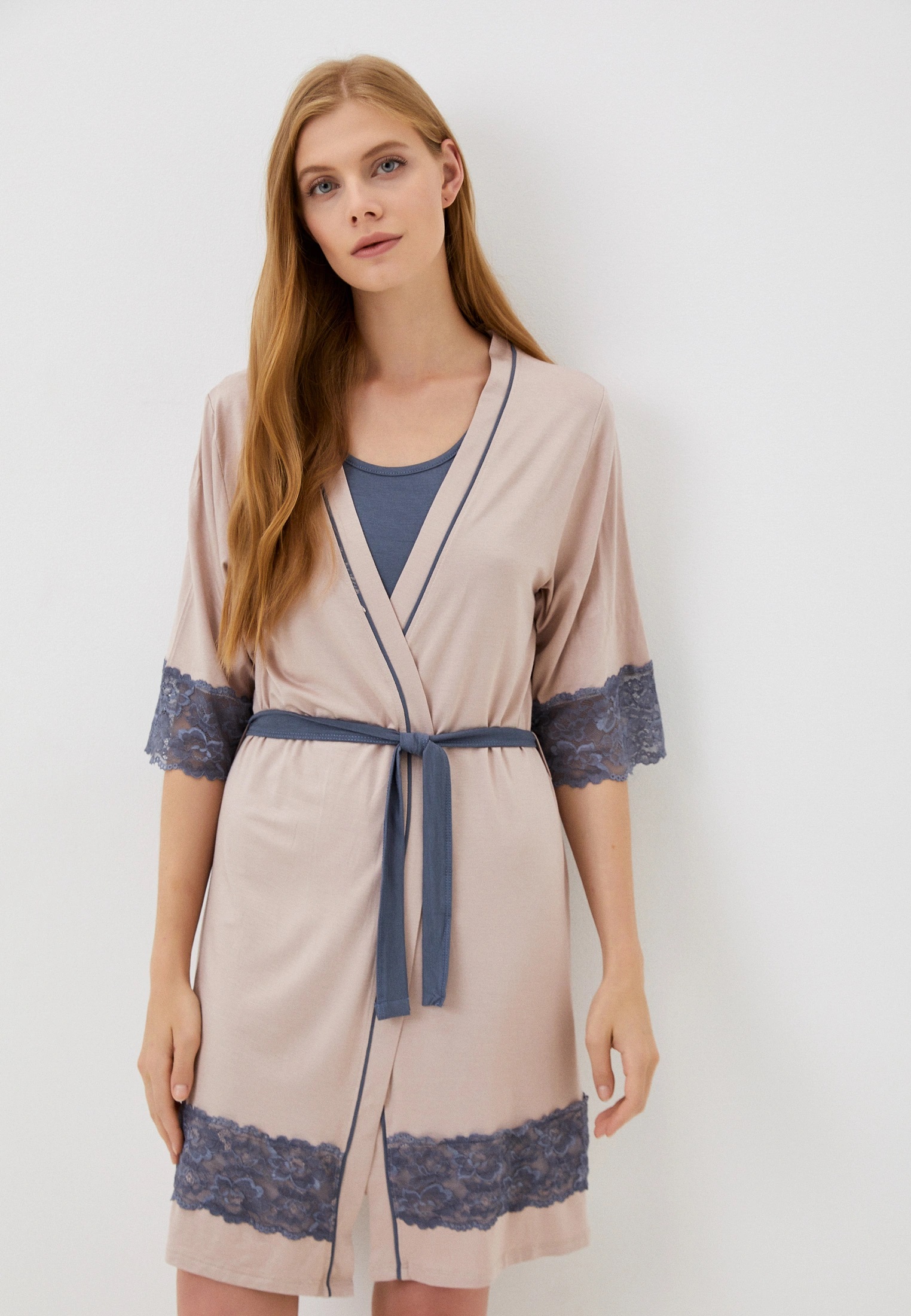 Комплект домашний женский Naemy Beach 5005233 бежевый M