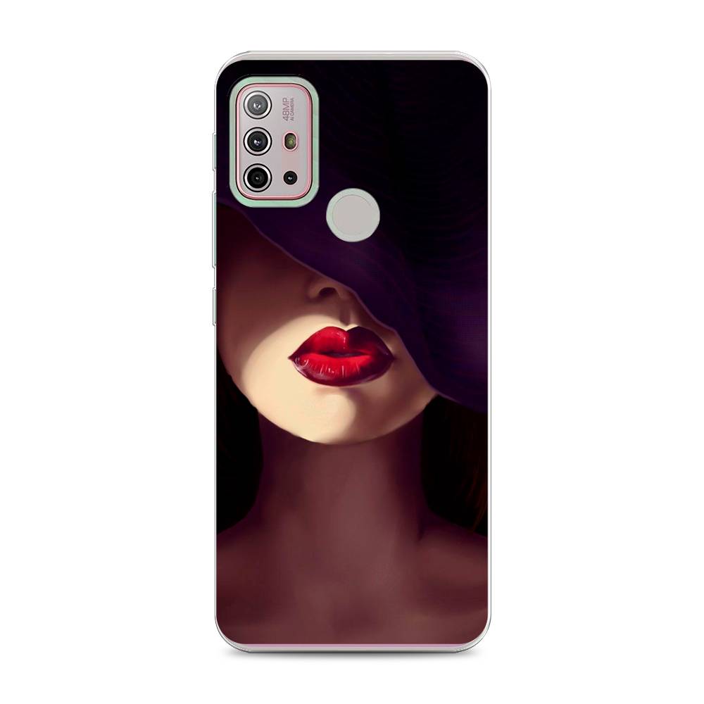 фото Чехол awog "красные губы" для lenovo k13 note