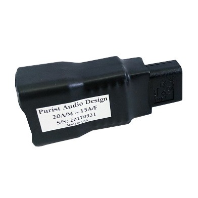 

Переходник электрический Purist Audio Design AC Adapter 20A/M to 15A/F, Черный, AC Adapter 20A/M to 15A/F