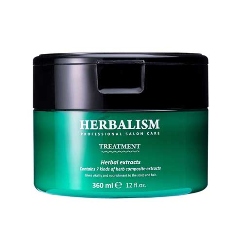 фото Маска для волос с травяными экстрактами la'dor herbalism treatment 360 мл