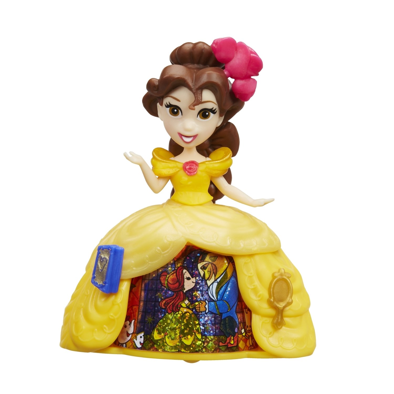 фото Мини-кукла disney hasbro бэлль в желтом платье b8964eu40 disney princess