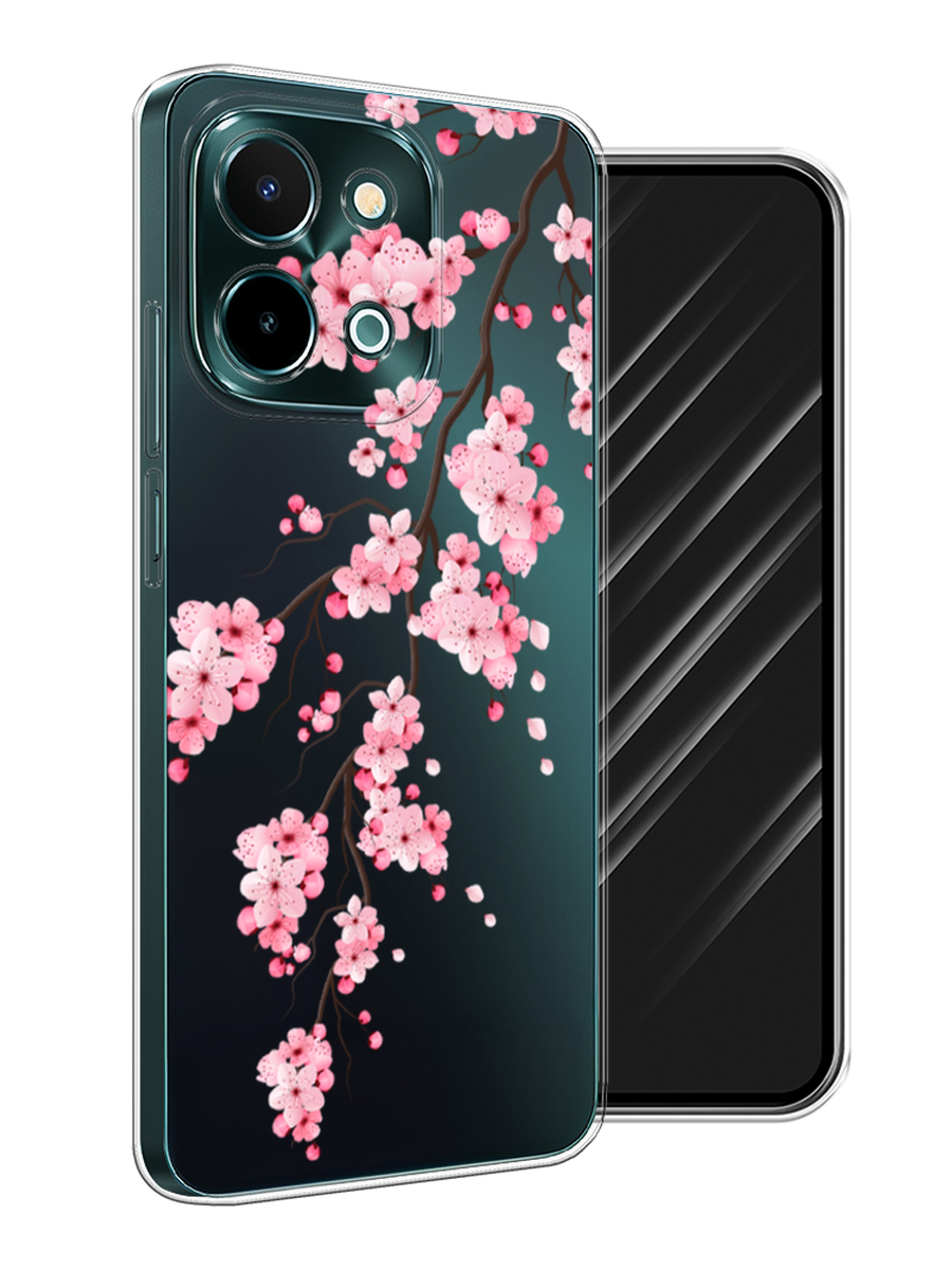 

Чехол Awog на Vivo Y28 4G "Розовая сакура", Розовый;белый;коричневый, 2611650-1