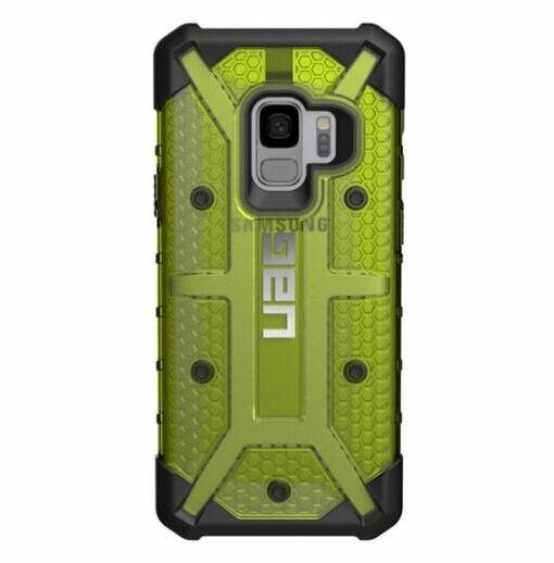 фото Чехол urban armor gear (uag) plasma series для galaxy s9, цвет зеленый (glxs9-l-ct)