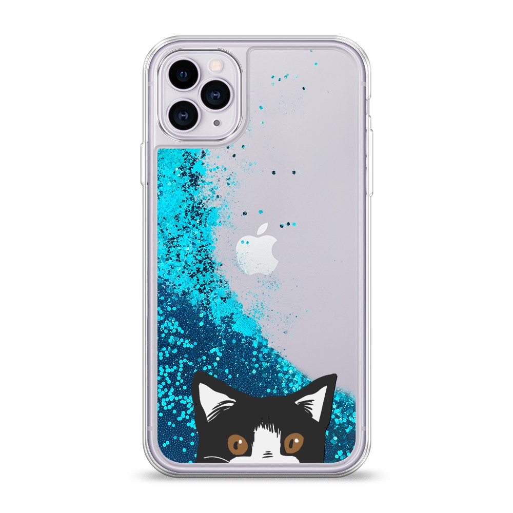 

Чехол Awog на Apple iPhone 11 Pro / Айфон 11 Pro "Подглядывающий кот", Разноцветный, 12393-1