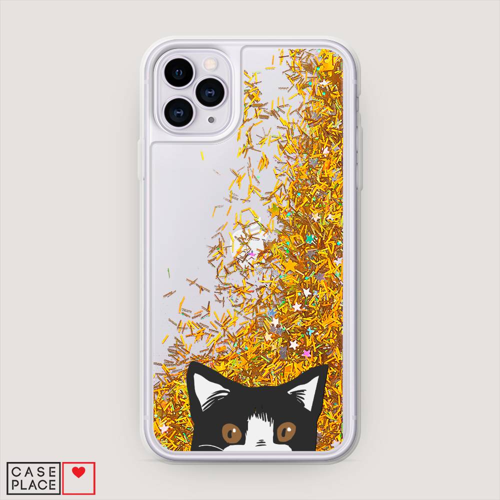 

Чехол Awog на Apple iPhone 11 Pro / Айфон 11 Pro "Подглядывающий кот", 12390-1