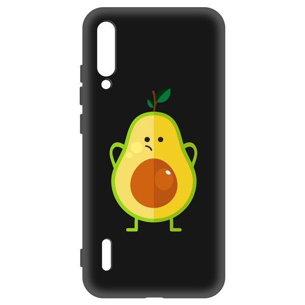 фото Чехол-накладка krutoff soft case авокадо недоумевающий для xiaomi mi a3