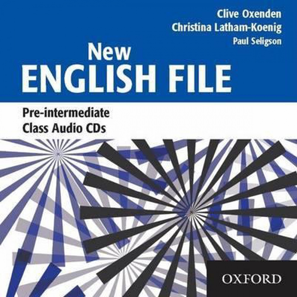 Книга New English File Pre-intermediate Class Audio CDs (3)