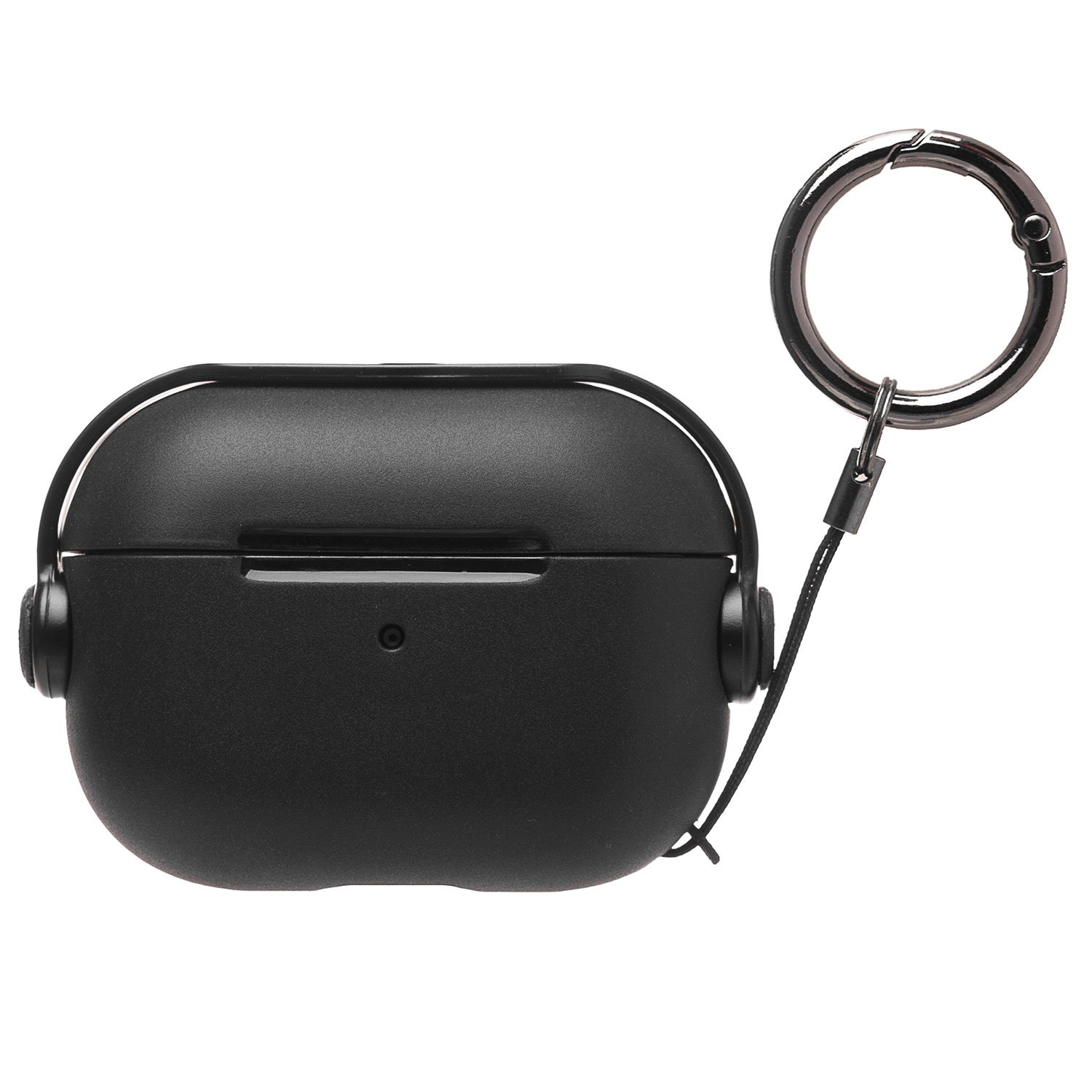 

Чехол для кейса наушников AirPods Pro пластиковый PCP07 <черный>
