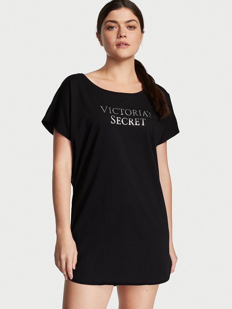 Ночная сорочка женская Victoria's Secret ST 11192152 CC 5T6A черная XS/S
