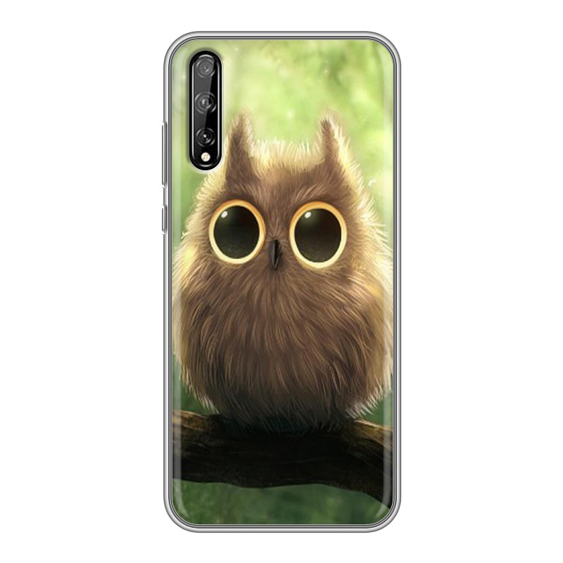

Пластиковый транспарентный чехол для Huawei Y8p, 74855