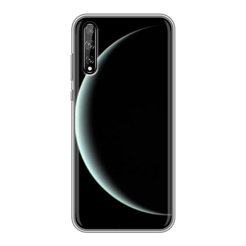 

Пластиковый транспарентный чехол для Huawei Y8p, 74855