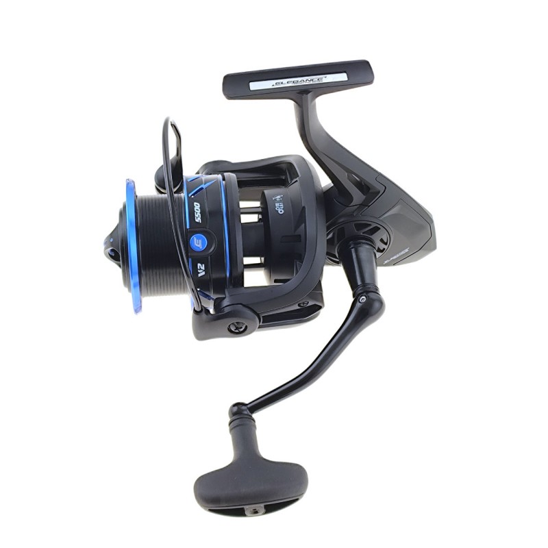 

Рыболовная катушка безынерционная Elegance feeder V2 5500, Черный;синий, 701