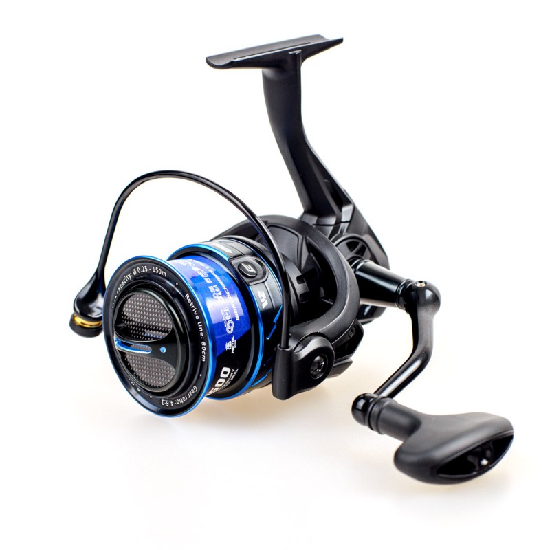 

Рыболовная катушка безынерционная Elegance feeder V2 4500, Черный;синий, 701