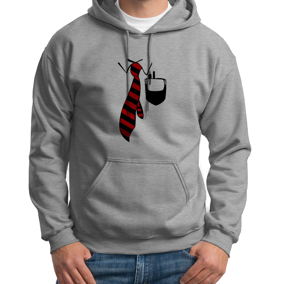 

Худи унисекс CoolPodarok рубашка серое 46 RU, S0113275
