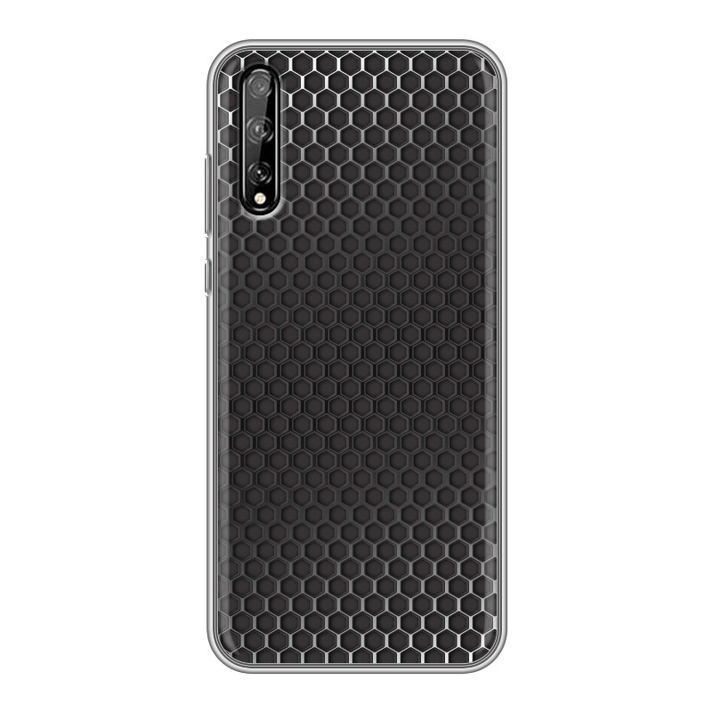 

Пластиковый транспарентный чехол для Huawei Y8p, 74855